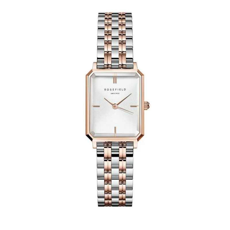 Rosefield Quarzuhr Damenuhr Octagon XS rose