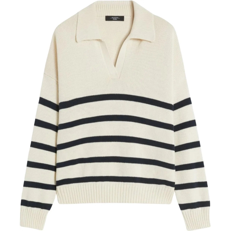 Max Mara  Max Mara Weekend Wkdpanfilo Sweaters Ecru 26153611 weiß