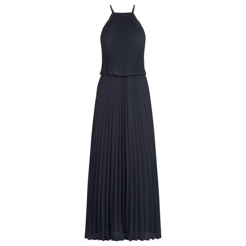 Apart Abendkleid Chiffonkleid dunkel-blau