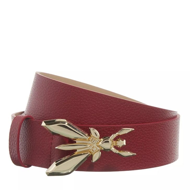 Patrizia Pepe Vita Alta Martian Red | Cintura in pelle