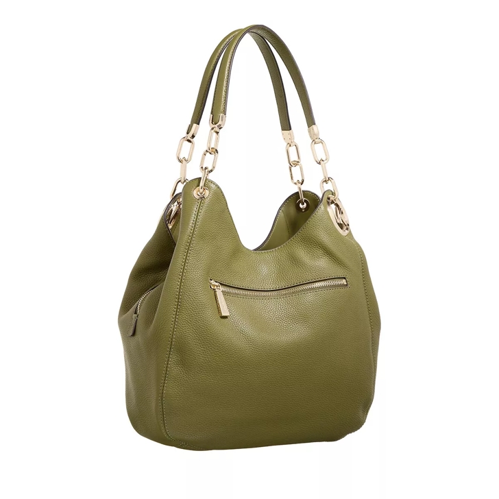 Michael kors lg chain shldr tote leather hotsell