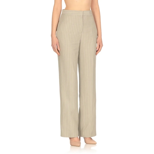 Fabiana Filippi  Grey Linen And Viscose Pants Grey (Image 2)