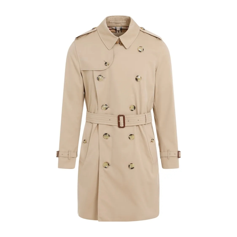 Burberry Bontjassen Honey Cotton Trench Neutrals