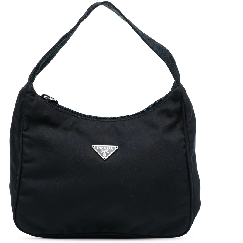 Prada Schultertasche Mini Tessuto Sport Shoulder Bag schwarz