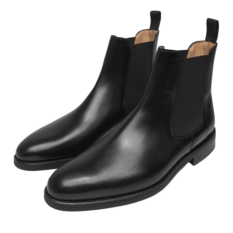 Henry Stevens Chelsea-laarzen Chelsea Boots Marshall CB2 schwarz(Image 2)