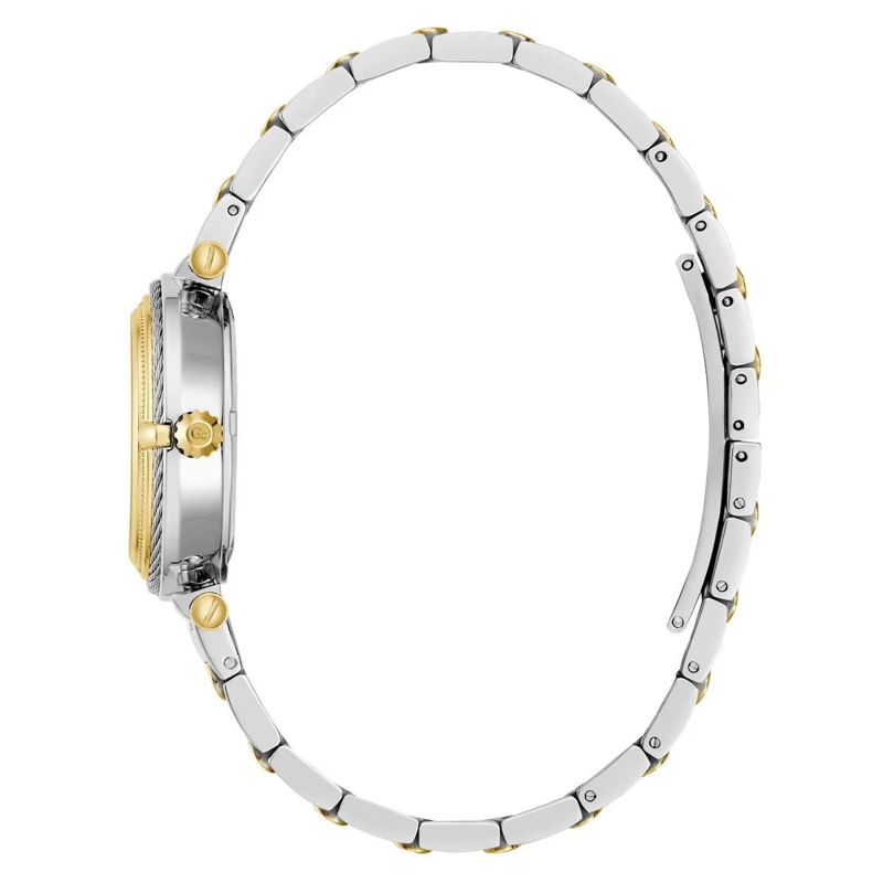 GC Quarzuhr Quarz-Analoguhr Gc Vogue Cable Mini silber(Image 2)