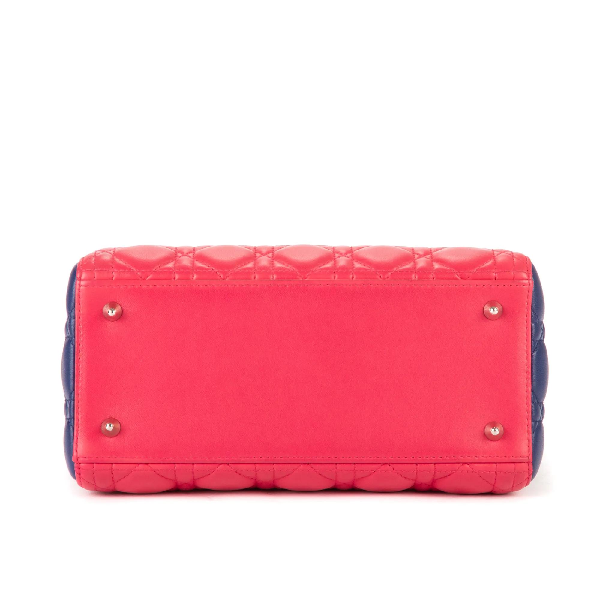 Thumbnail - Christian Dior Crossbody Bags - Medium Lady Dior Zip Medium - Gr. unisize - in Rosa - für Damen