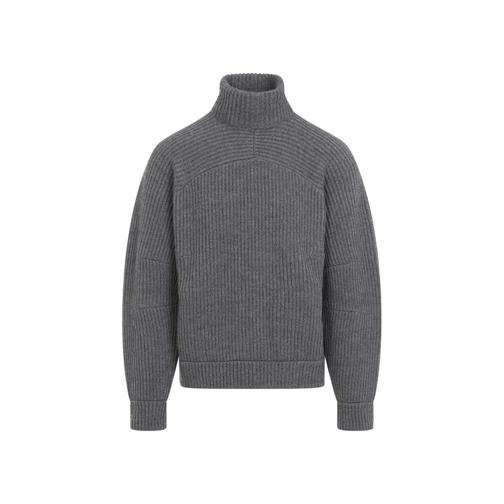 Mordecai Jawalan Turtleneck Grey Pullover