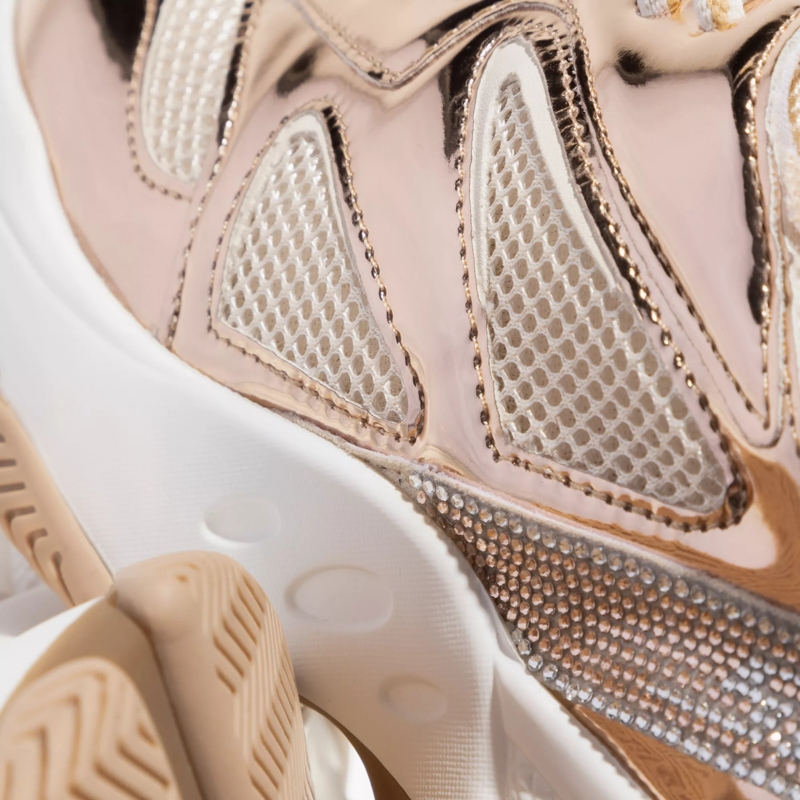 Steve Madden Sneaker basse Medallist 2 Cream Rose Gold(Image 3)