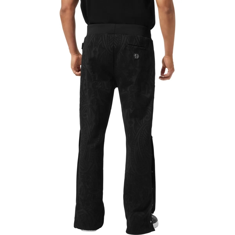 Philipp Plein Jogginghose Jogging Trousers Chrome schwarz(Image 2)