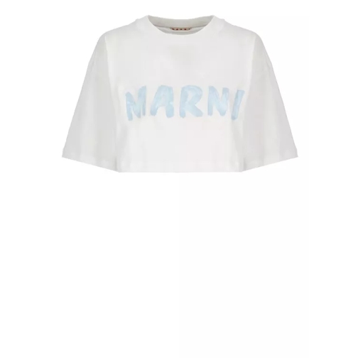 Marni T-Shirt With Logo White 