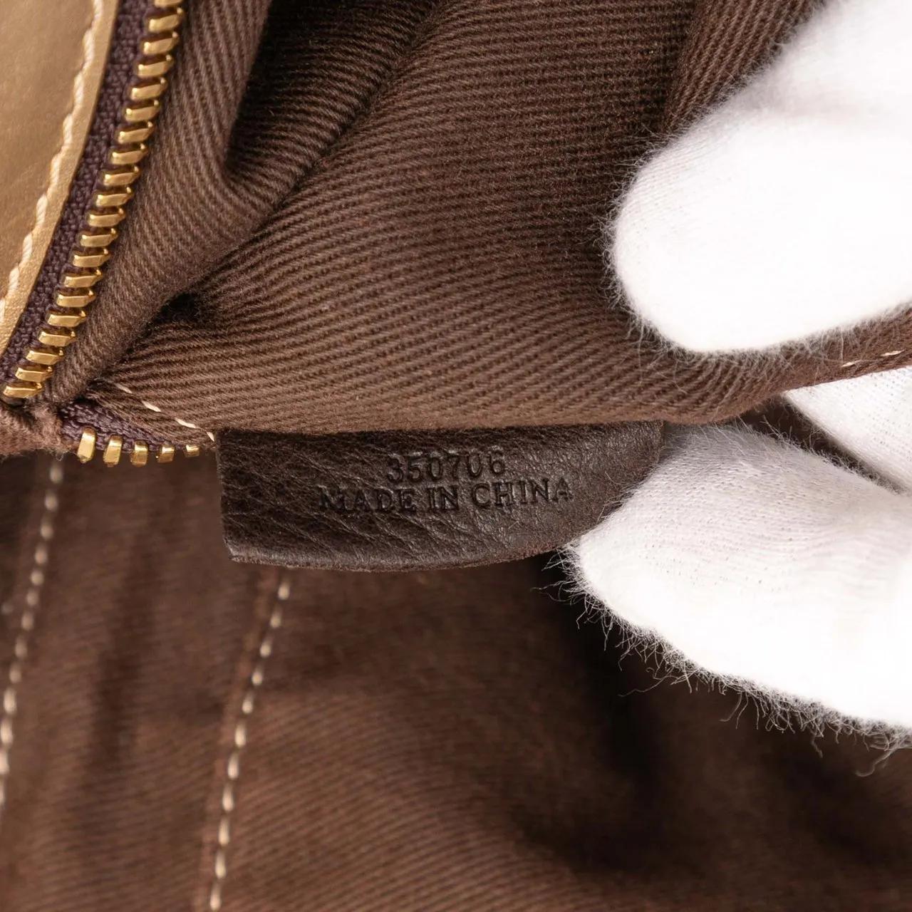 Thumbnail - Loewe Hobo Bags - Canvas Anagram Satchel - Gr. unisize - in Braun - für Damen