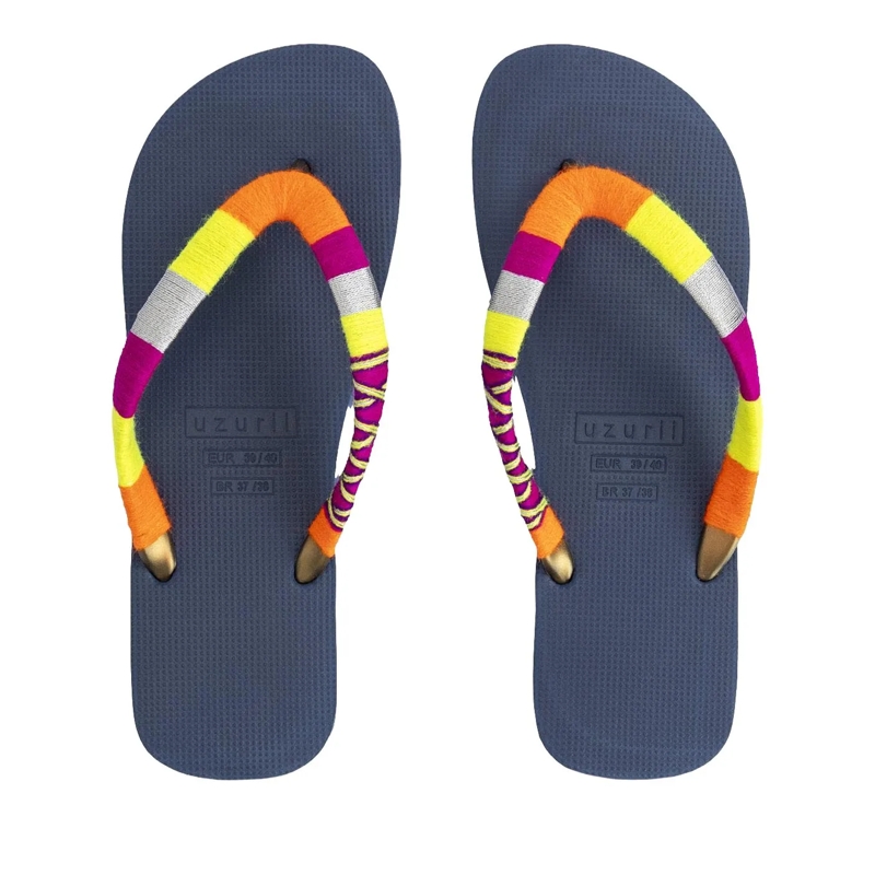 UZURII Flip Flops flip flop Indiana Bronze marineblau(Image 3)