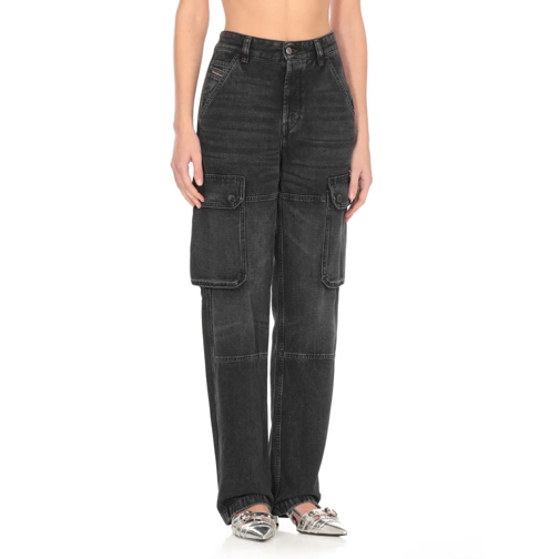 Diesel Jeans Black D-Pot Cargo Jeans Black (Image 2)
