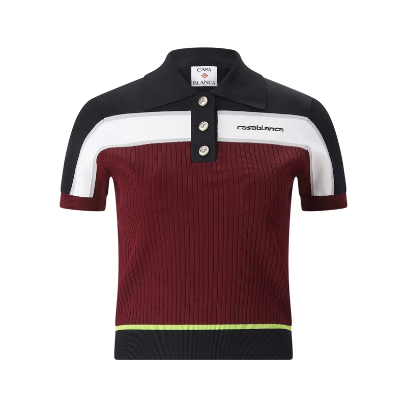 Casablanca Polo T-Shirts And Polos Multicolour mehrfarbig