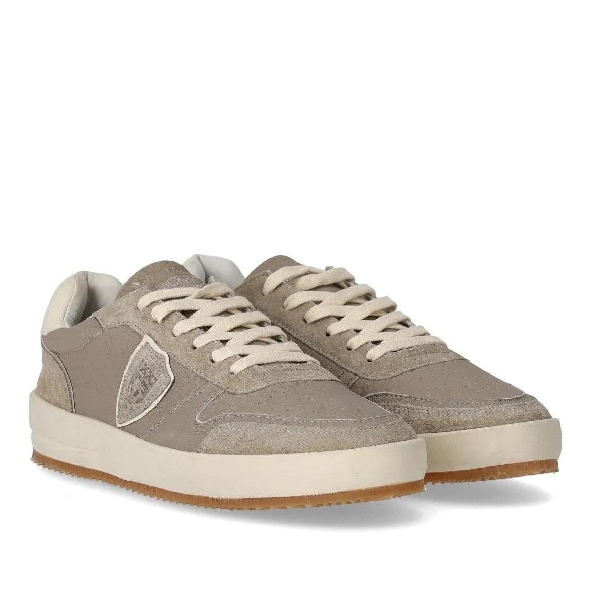 Philippe Model Sneakers - PHILIPPE MODEL NICE LOW WEST MIXAGE GRAUER SNEAKER - Gr. 40 (EU) - in Grau - für Damen