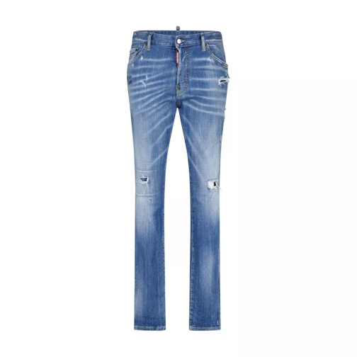 Dsquared2 Jeans Cool Guy im Used-Look 48104199029082 Blau 