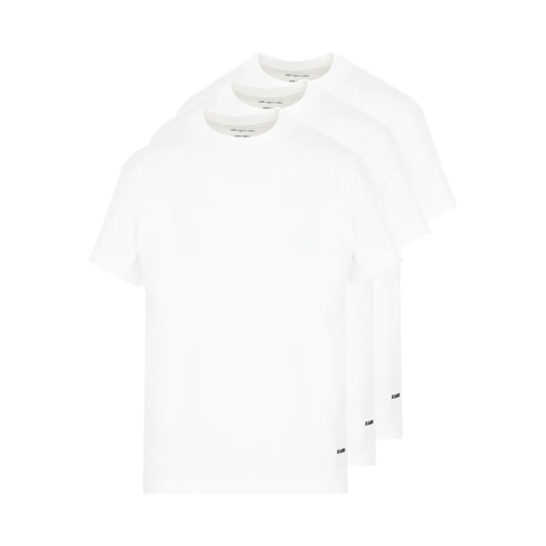 Jil Sander T-Shirts White Cotton 3 Pack T-Shirt Set White