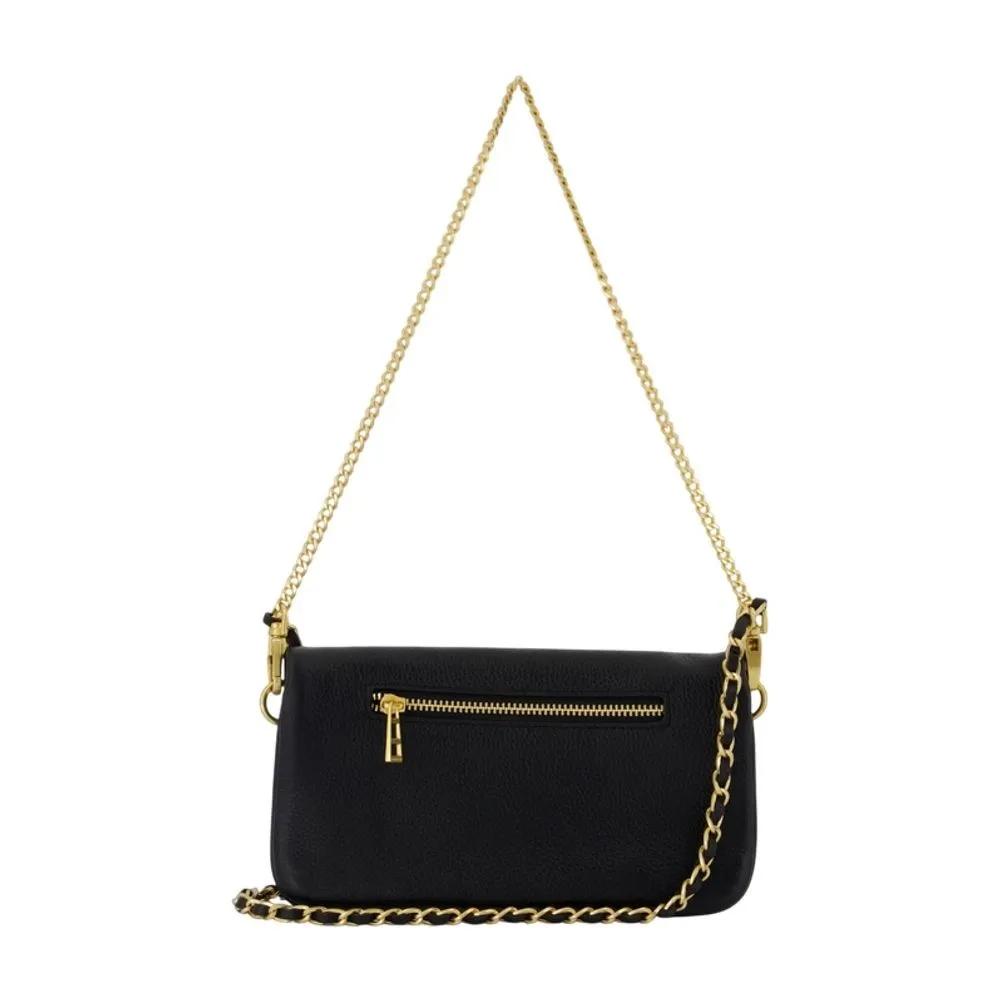 Zadig & Voltaire Hobo bags Rock Nano Wallet On Chain Leather Black in zwart