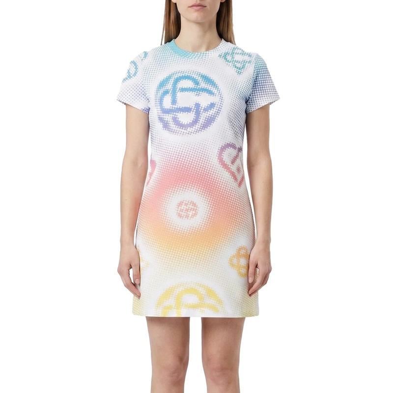 Casablanca Mini-robe Minikleid aus Bio-Baumwolle weiß(Image 2)