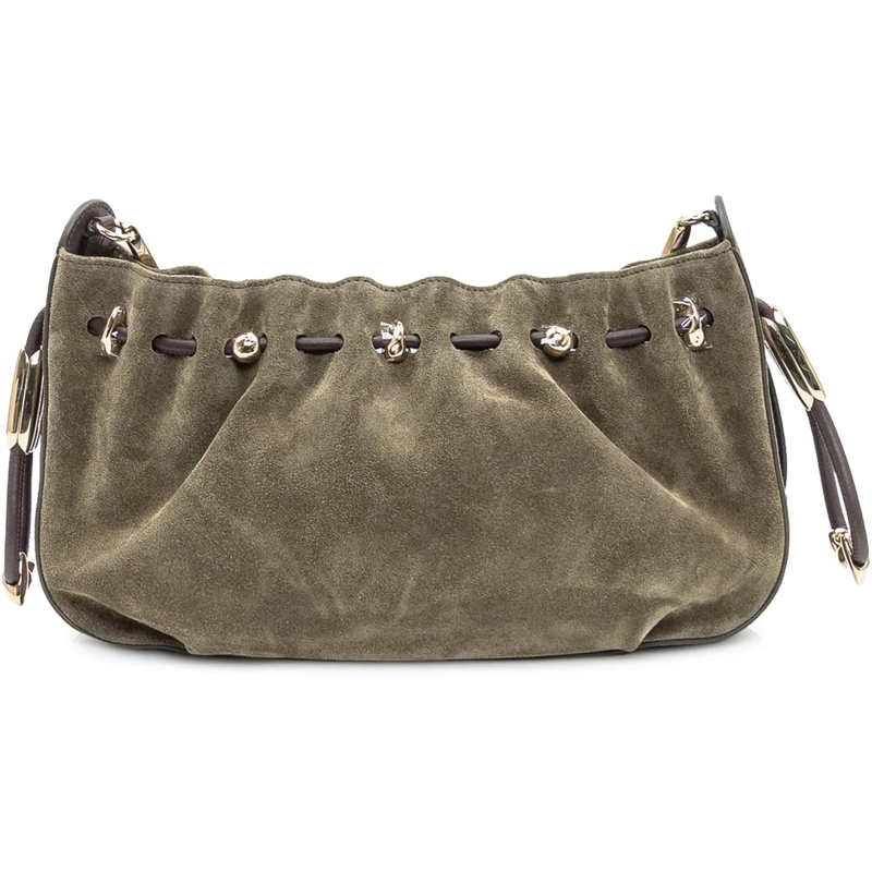 Zimmermann Clutch Borsa Halcyon Clutch in Suede Zimmermann grün(Image 4)