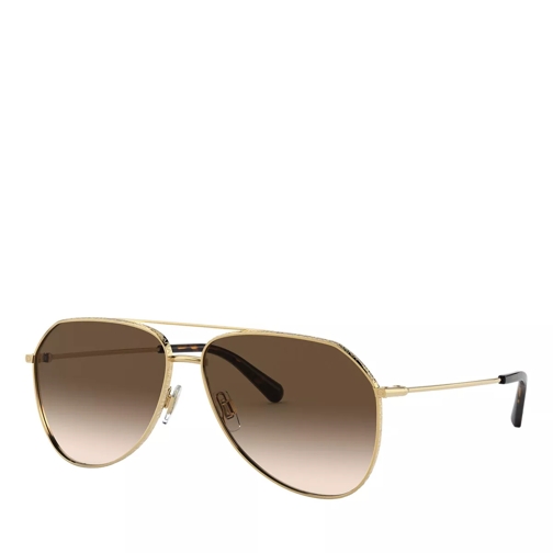 Dolce&Gabbana Woman Sunglasses 0DG2244 Gold Lunettes de soleil