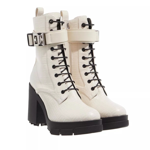Givenchy Terra Boots With Monogram Beige Enkellaars