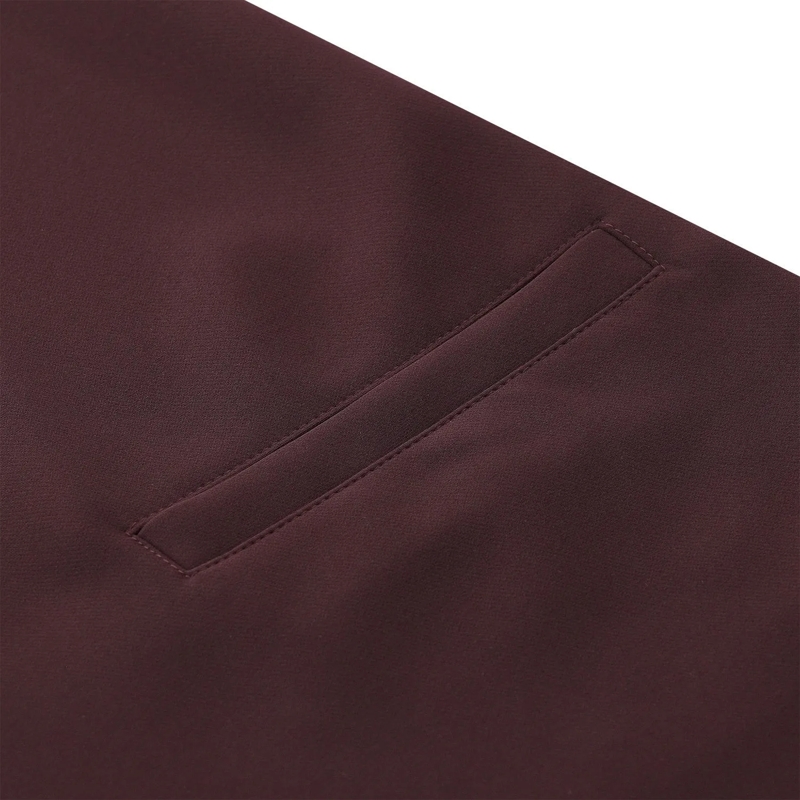 Courrèges Minikleid Midikleid mit Vinylkragen rot(Image 5)