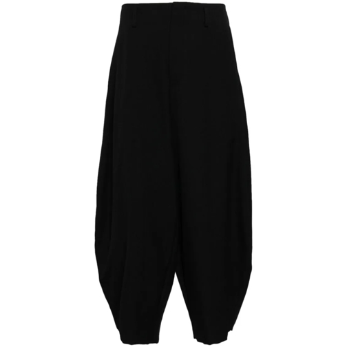 Comme des Garcons  Black Wool Trousers Black