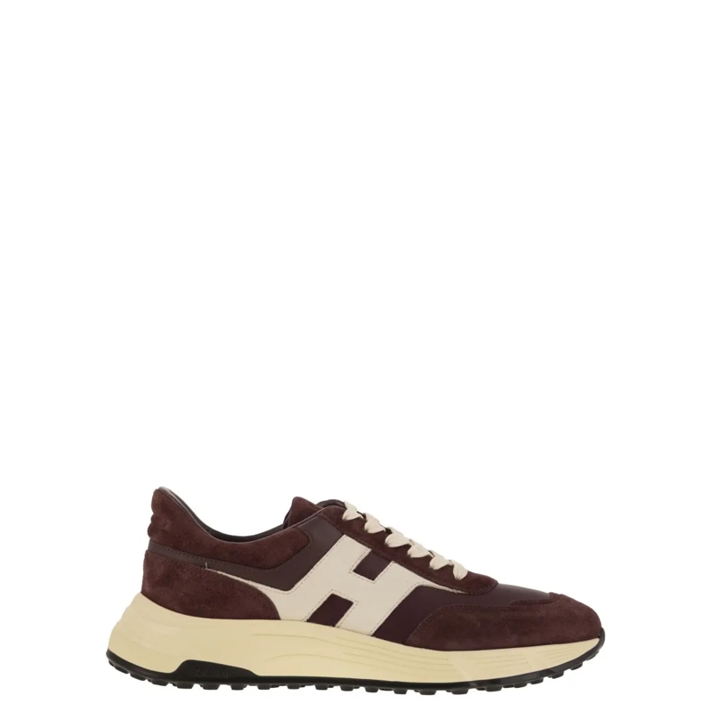 Hogan Lage-top sneaker Hyperlight Suede Trainers Brown