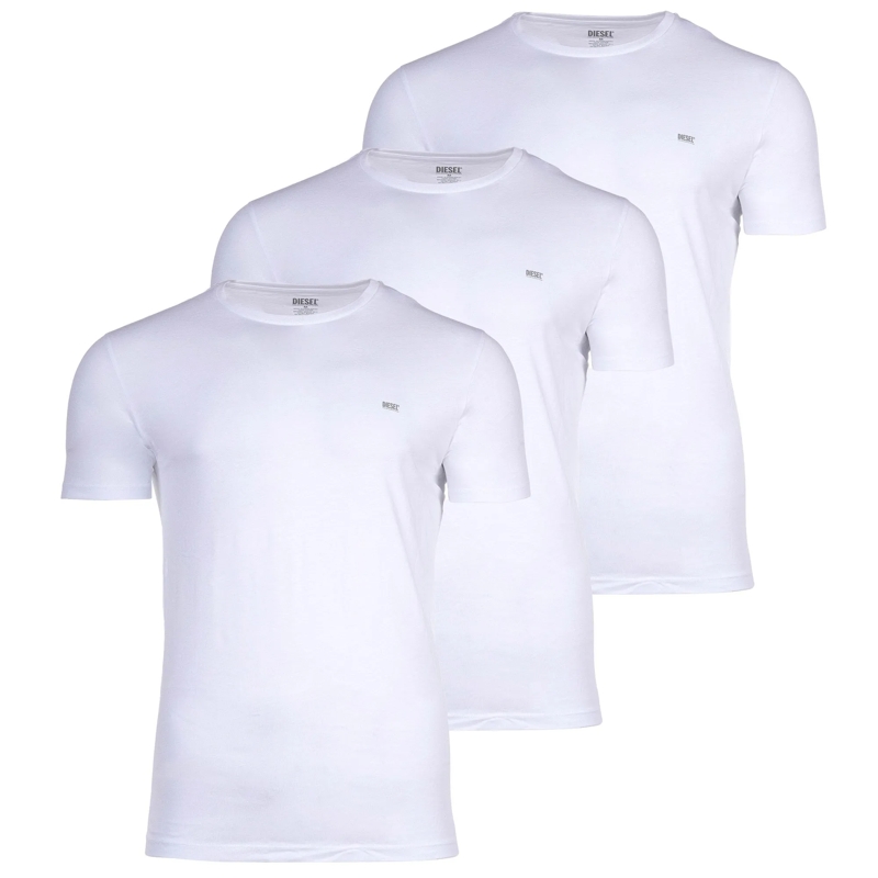 Diesel Hemd UMTEE-JACKETHREEPACK 3er Pack weiss