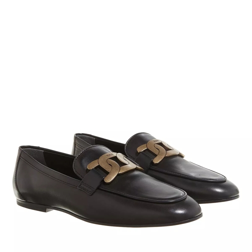 Tod's Kate Loafers Leather Black Loafer