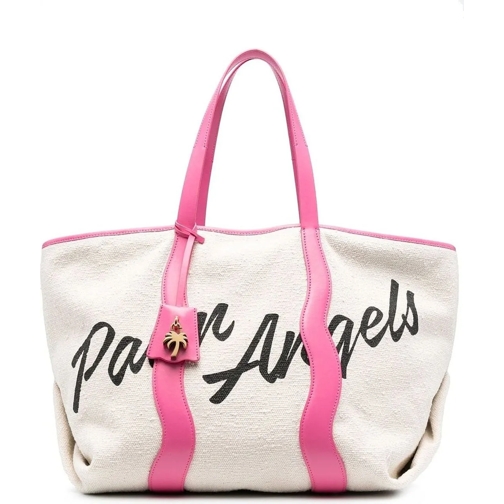 Palm Angels Schultertasche PALM ANGELS Tote Bag weiß