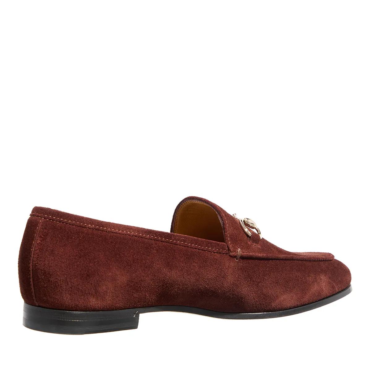 Gucci Horsebit Suede Loafers Chocolate Brown Loafer