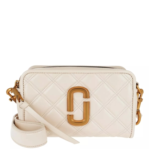 Marc Jacobs The Soft Shot 21 Leather Ivory Crossbody Bag