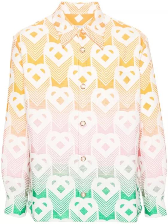 Casablanca - Terrycloth-Effect Shirt Jacket - Größe M -