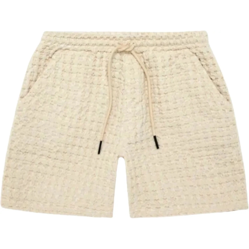 OAS Shorts Oas 5009 Shorts Ecru Porto Waffle Shorts weiß
