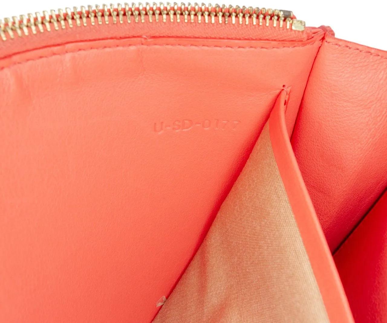 Thumbnail - Celine Hobo Bags - Leather Frame Wallet on Chain - Gr. unisize - in Rot - für Damen