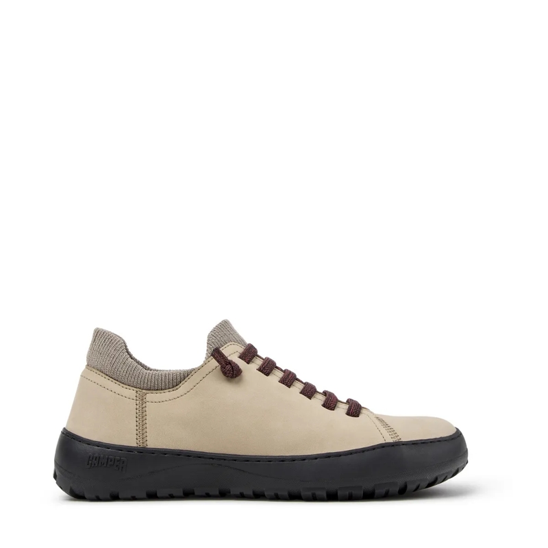 Camper Low-Top-Sneaker Der sportlichste Peu kombiniert extralanglebige Ma hellbeige