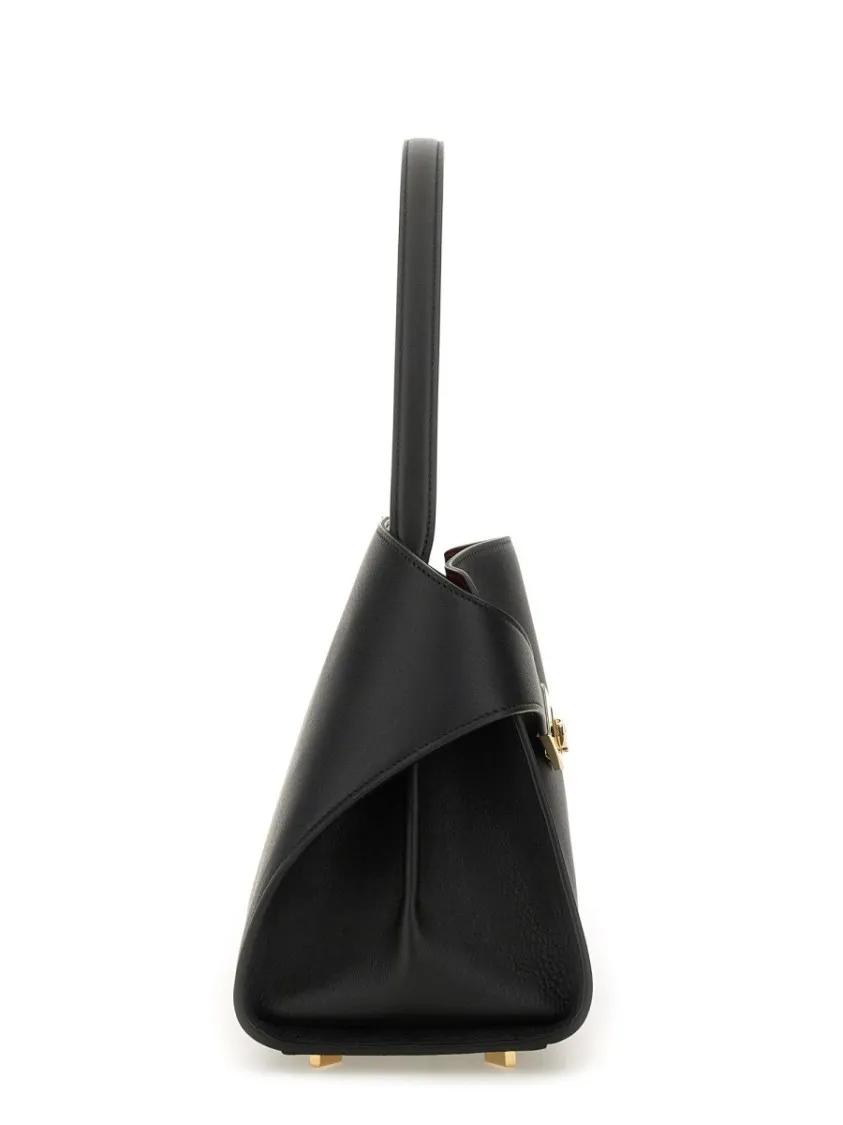Salvatore Ferragamo Hobo bags Shoulder Bag "Hug" Soft M in zwart