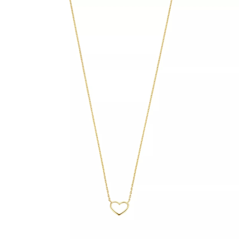 Isabel Bernard Collier moyen Belleville Amore 14 Karat Collier With Heart Gold