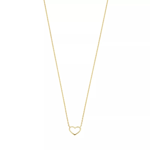 Isabel Bernard Belleville Amore 14 Karat Collier With Heart Gold Medium Necklace