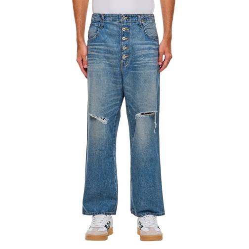 Junya Watanabe Jeans Regular Denim Jeans Blue