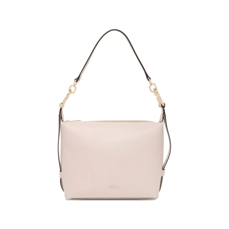 Furla Sac à bandoulière Rectangular Leather Bag Neutrals
