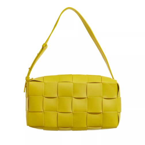 Bottega Veneta Brick Cassette Satchel Bag Pollen Shoulder Bag