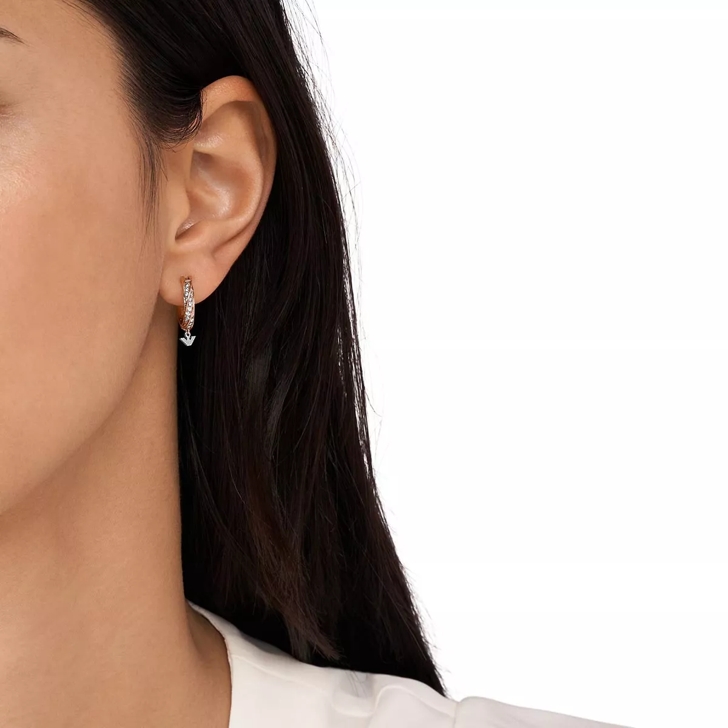 Emporio armani hoop earrings deals
