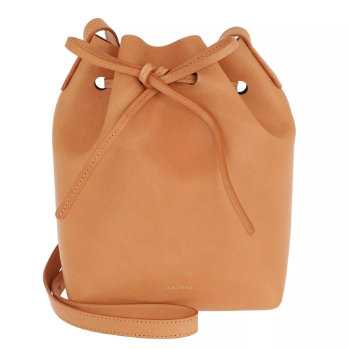 Mansur Gavriel Mini Bucket Bag Cammello/Blu Bucket Bag