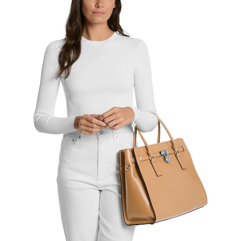 MICHAEL Michael Kors Tote Lg Satchel Peanut(Image 2)