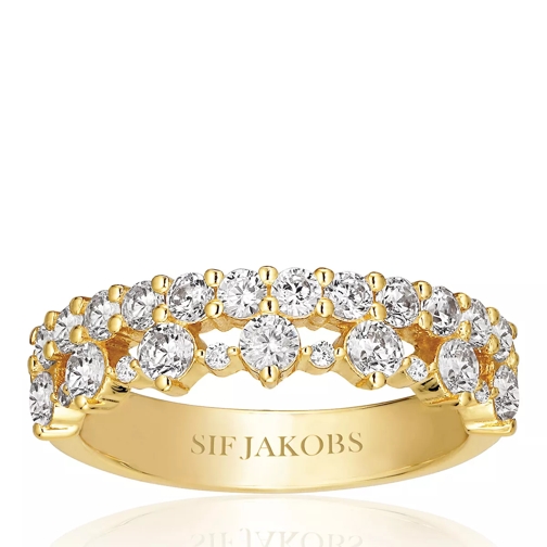 Sif Jakobs Jewellery Livigno Ring Gold Pavéprydd Ring