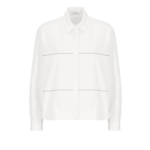 Peserico White Cotton Shirt White Skjortor